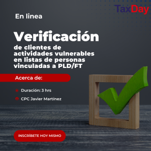 Verificación de clientes de actividades vulnerables en listas de personas vinculadas a LD/FT