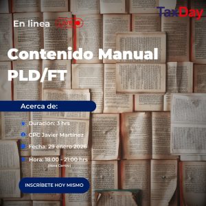 Manual de PLD/FT contenido por actividades vulnerables