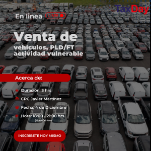 Venta de Vehículos, PLD/FT actividad vulnerable