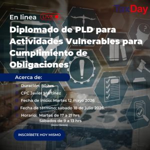 Diplomado de PLD/FT de AV para cumplimiento de obligaciones